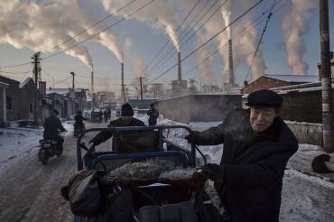 A coal-fired power plant in Shanxi, China. Beijing has announced a ban on new coal plants in areas with surplus power supply.